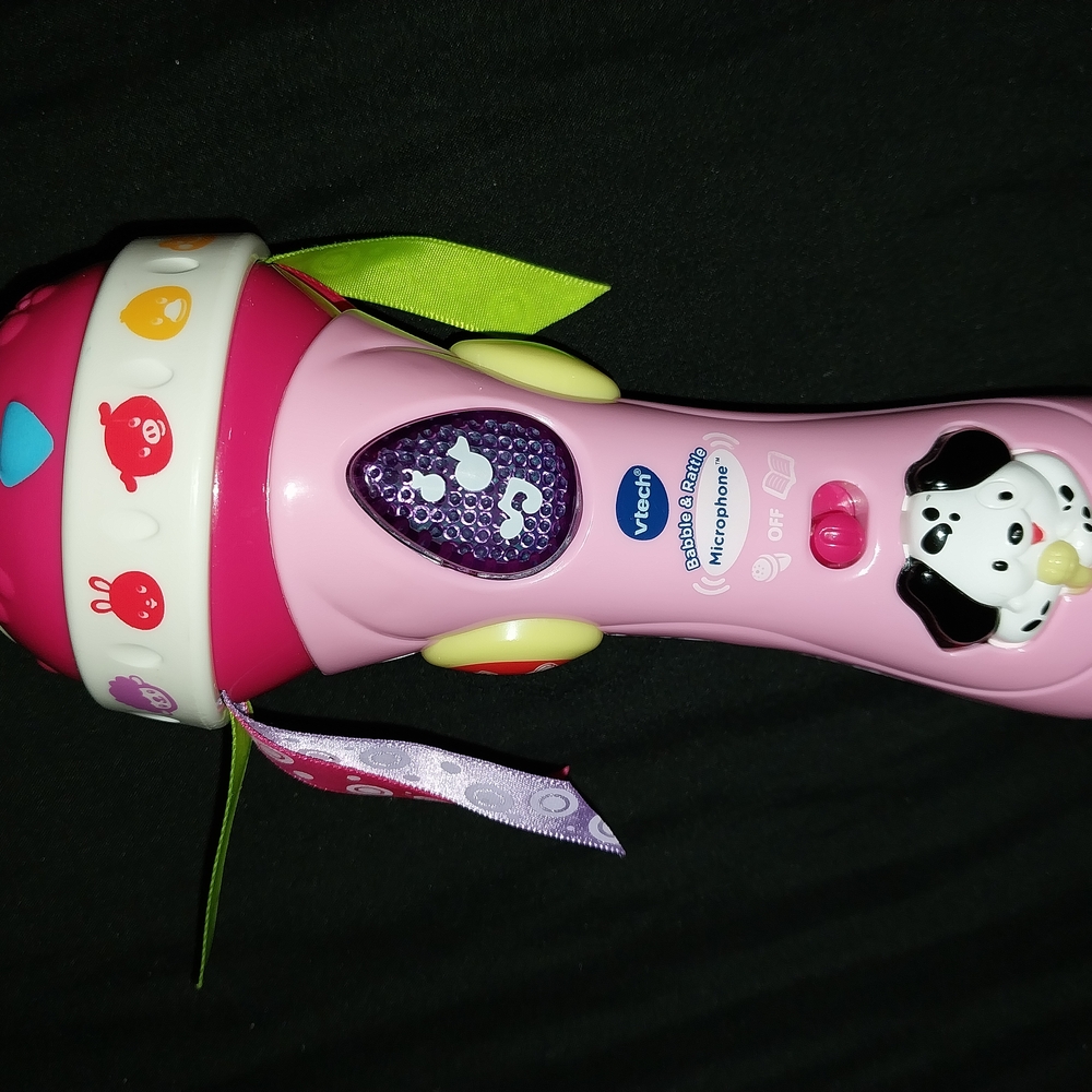 VTech Pink Microphone Toy